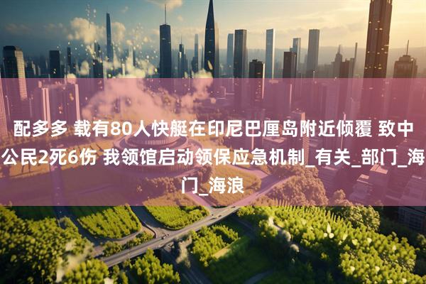 配多多 载有80人快艇在印尼巴厘岛附近倾覆 致中国公民2死6伤 我领馆启动领保应急机制_有关_部门_海浪