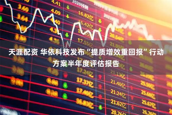 天涯配资 华依科技发布“提质增效重回报”行动方案半年度评估报告